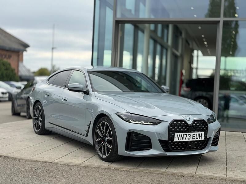 Grey Used 2023 BMW 420 Gran Coupé M Sport Coupe | £32,000 (Fair price) - Image 1/4