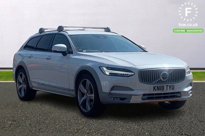 White Used 2018 Volvo V90 CC Ocean Race Estate | £21,899 (Good price) - Image 1/3