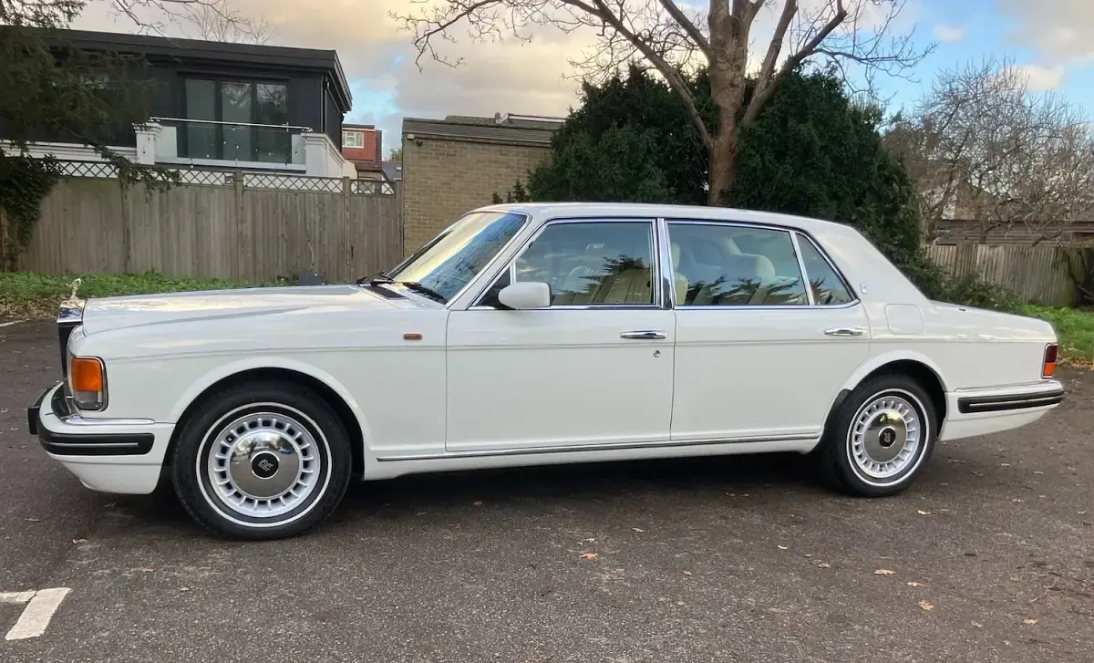Used Rolls Royce Silver Spur 300 HP (220 kW) 1997 Blue Sedan