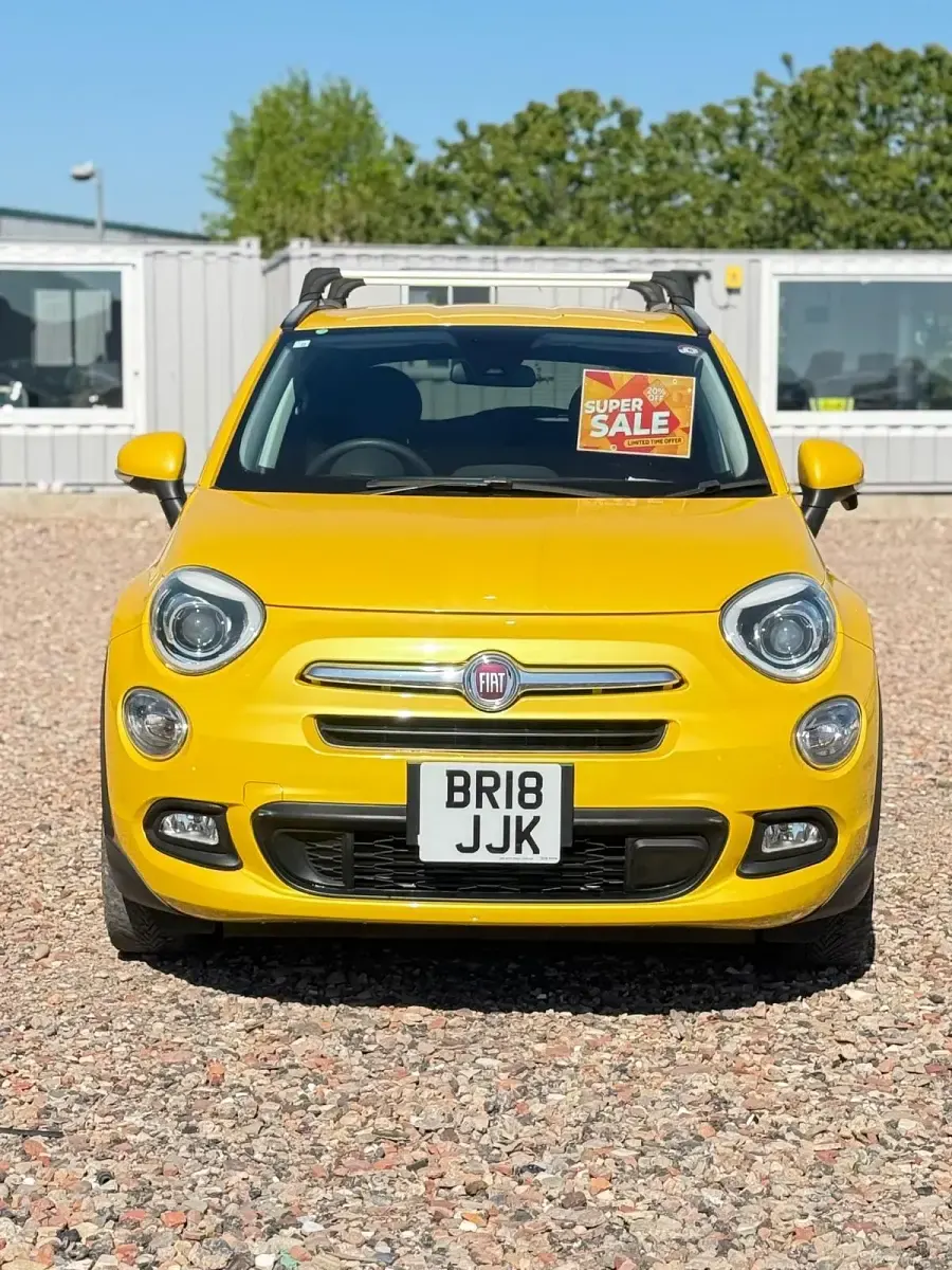 Used Fiat 500X Pop Star 170 HP (125 kW) 2018 Yellow SUV