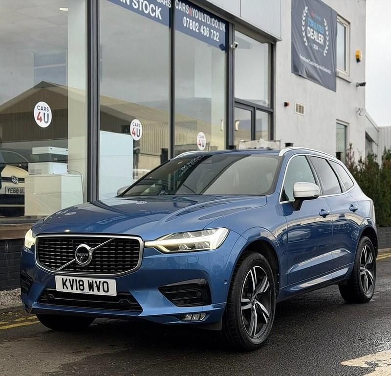 Used Volvo XC60 R-Design 190 HP (139 kW) 2018 Blue SUV