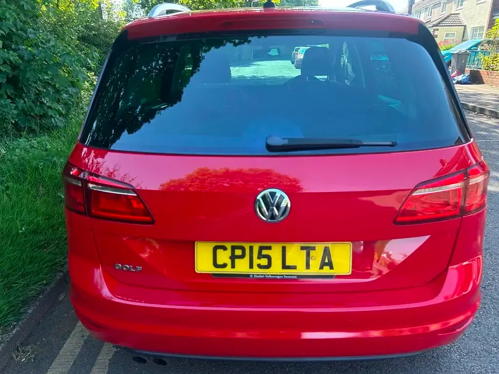 Used VW Golf Sportsvan GT 2015 Red MPV