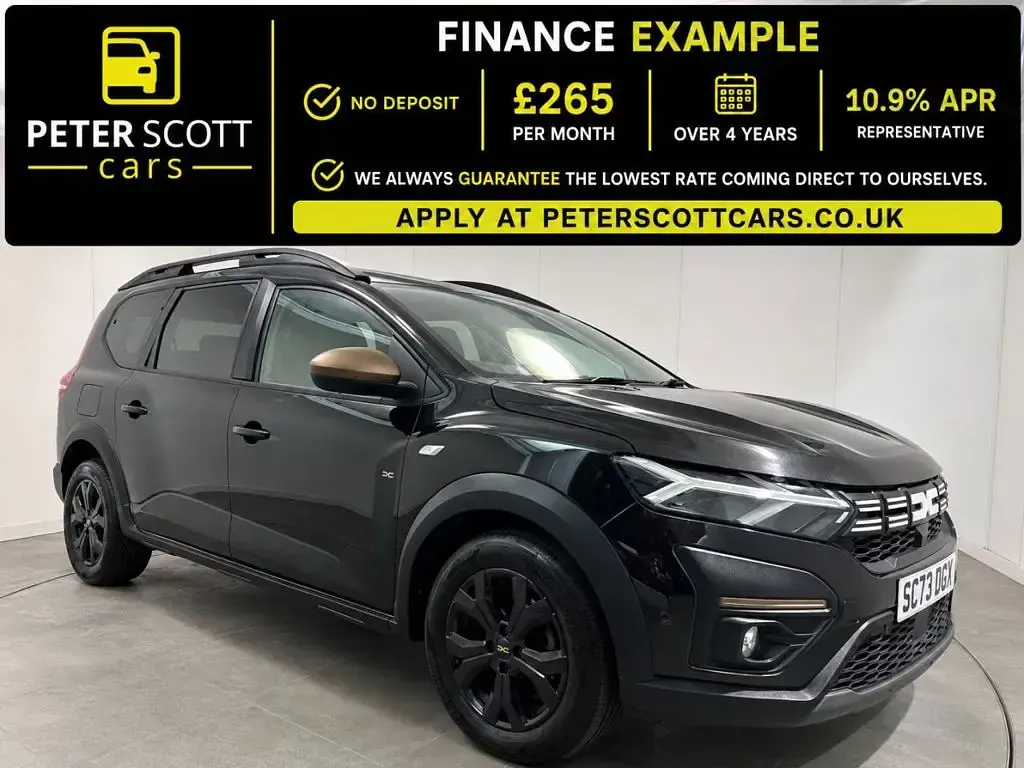 Used Dacia Jogger Extreme 110 HP (80 kW) 2024 Black MPV