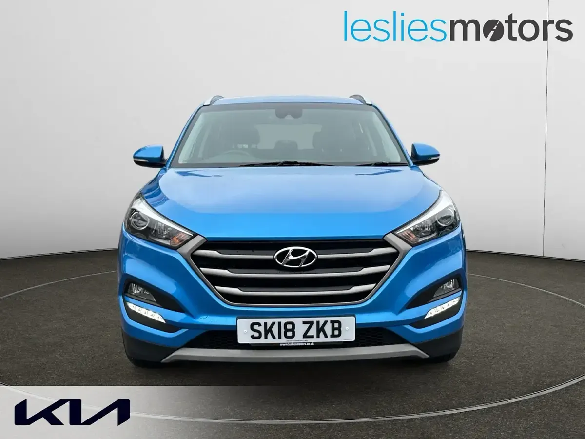 Used Hyundai Tucson SE 116 HP (85 kW) 2018 Blue SUV