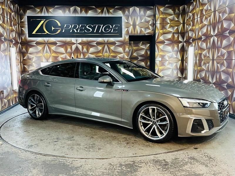 Grey Used 2023 Audi A5 Sportback S-Line Hatchback | £23,995 (Super price) - Image 1/3