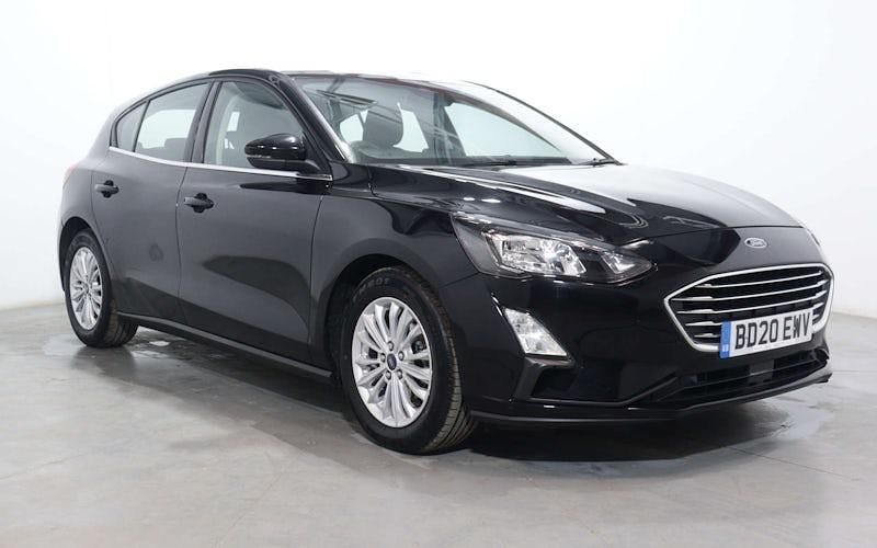 Black Used 2020 Ford Focus Titanium Hatchback | £12,600 (Fair price) - Image 1/1