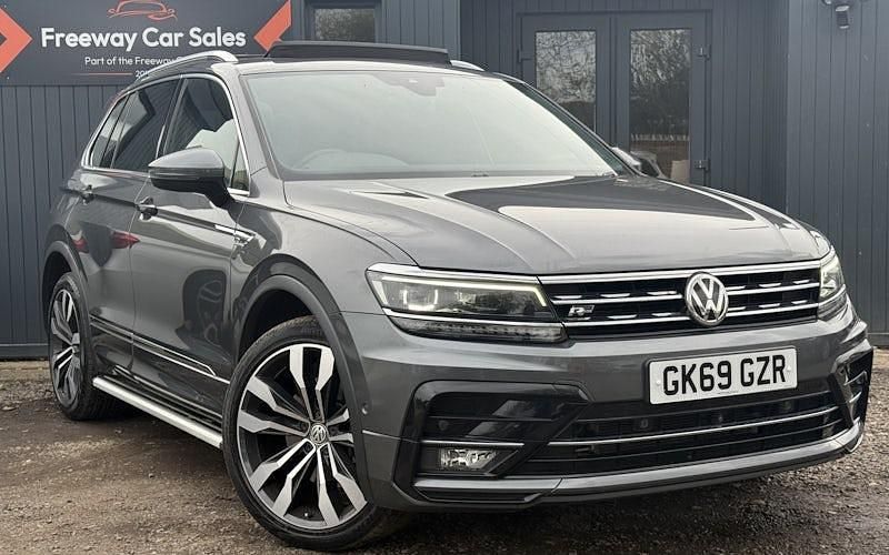 Used VW Tiguan R-line 230 HP (169 kW) 2019 Grey SUV