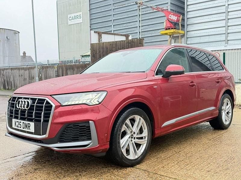 Used Audi Q7 S-Line 286 HP (210 kW) 2020 Red SUV