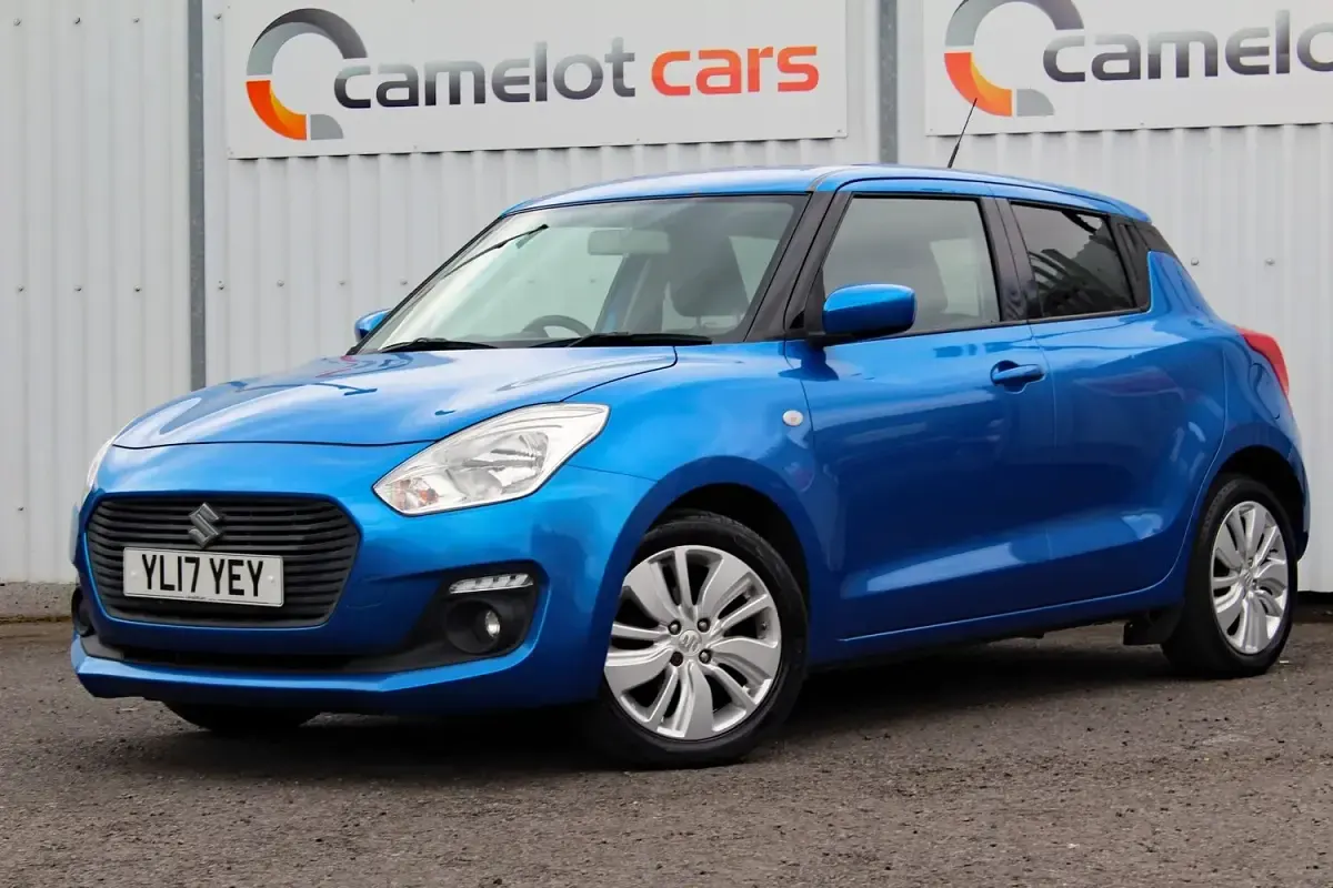 Used Suzuki Swift SZ-T 2017 Blue Hatchback