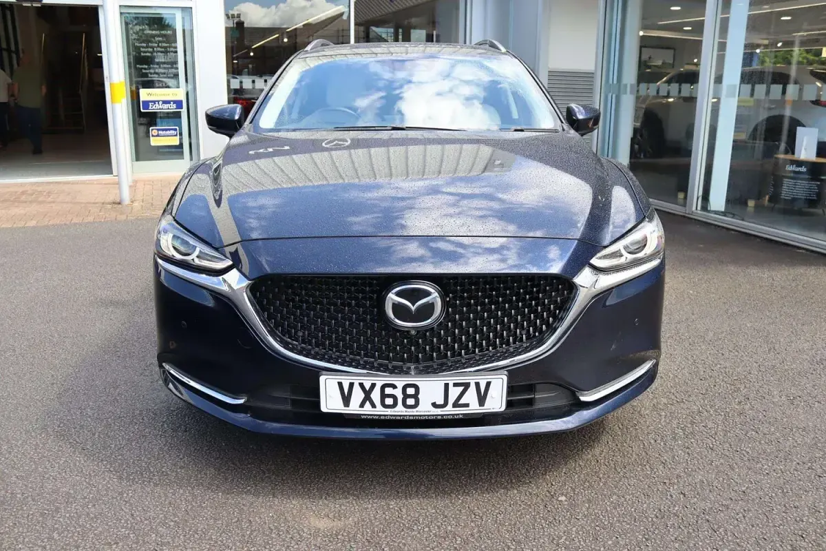 Used Mazda 6 Inclusive 150 HP (110 kW) 2018 Blue Estate