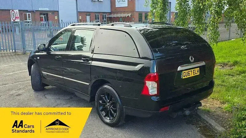 Used SsangYong Musso 178 HP (130 kW) 2017 Black Pickup