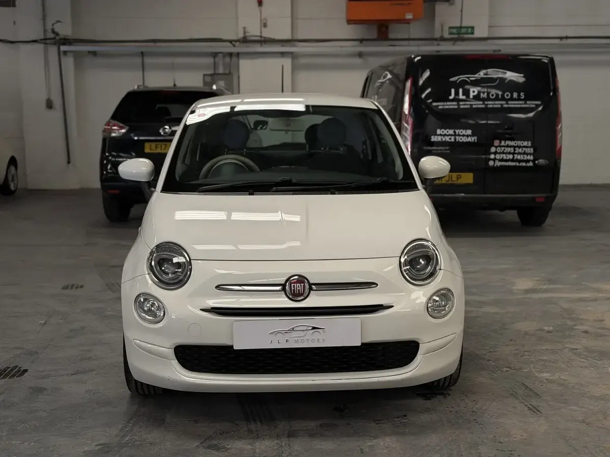 Used Fiat 500 Pop Star 69 HP (50 kW) 2016 White Hatchback