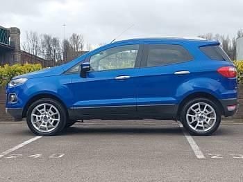 Used Ford Ecosport Titanium S 140 HP (102 kW) 2017 Blue SUV