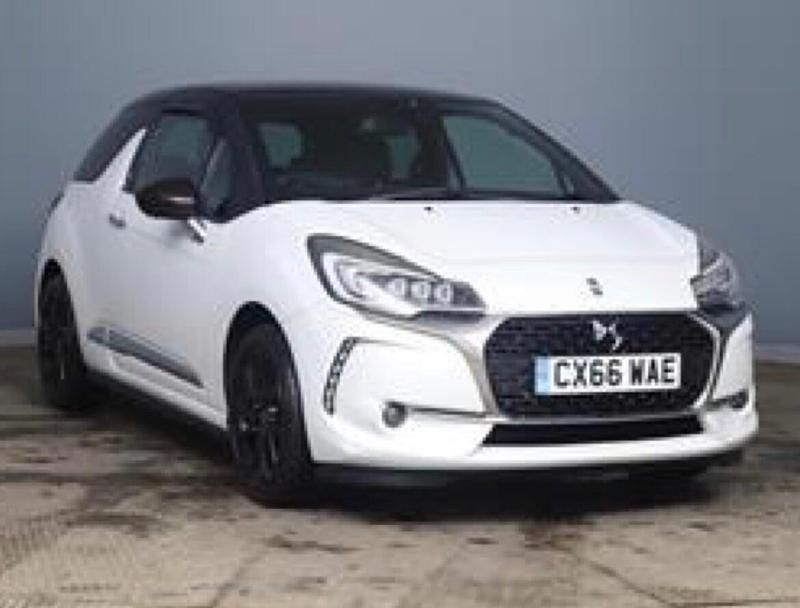 Used DS Automobiles DS3 110 HP (80 kW) 2016 White Hatchback
