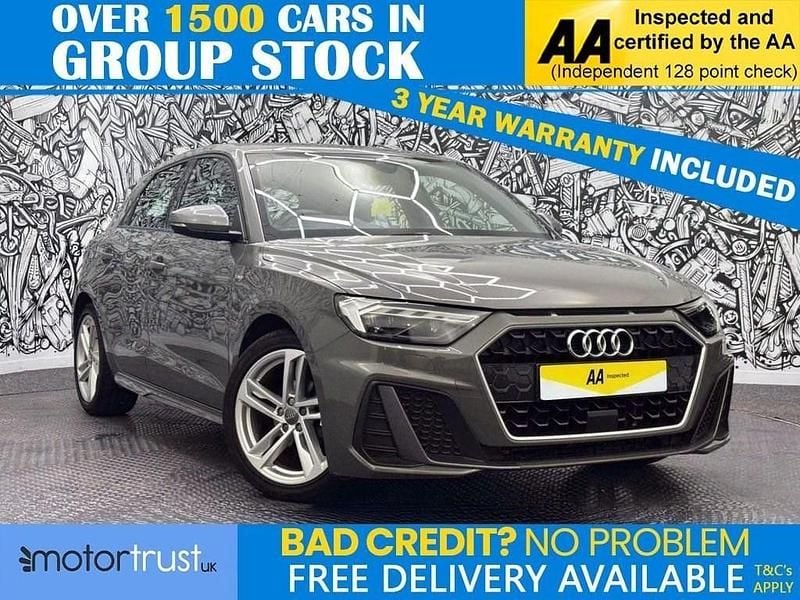Grey Used 2019 Audi A1 Sportback S-Line Hatchback | £12,800 (Fair price) - Image 1/2