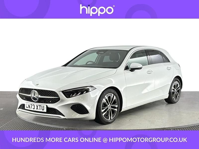 White Used 2023 Mercedes A180 Executive Hatchback | £20,640 (Good price) - Image 1/4