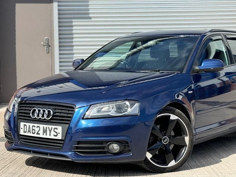 Used Audi A3 Black Edition 2012 Blue Hatchback