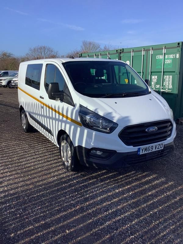 Used Ford Transit Custom 105 HP (77 kW) 2020 White Van