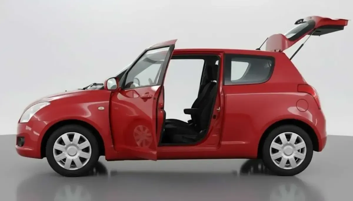 Used Suzuki Swift SZ3 92 HP (67 kW) 2010 Red Hatchback