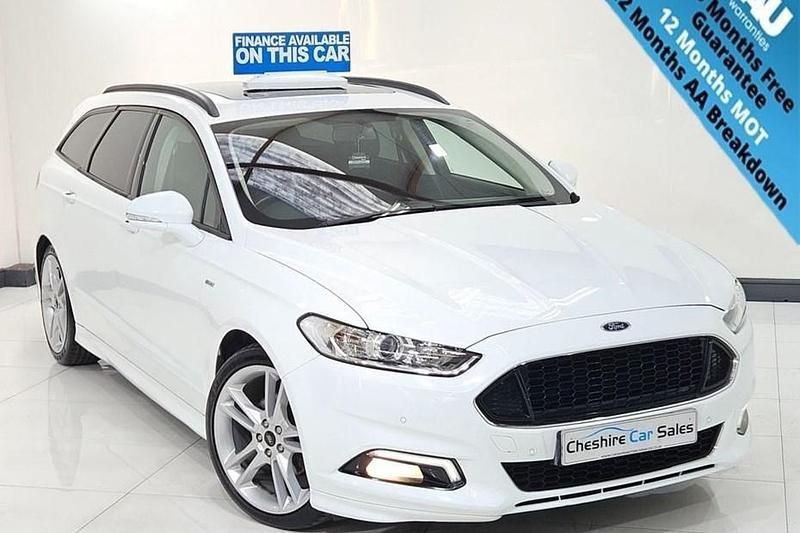 White Used 2017 Ford Mondeo ST-Line Estate | £8,395 (Fair price) - Image 1/1