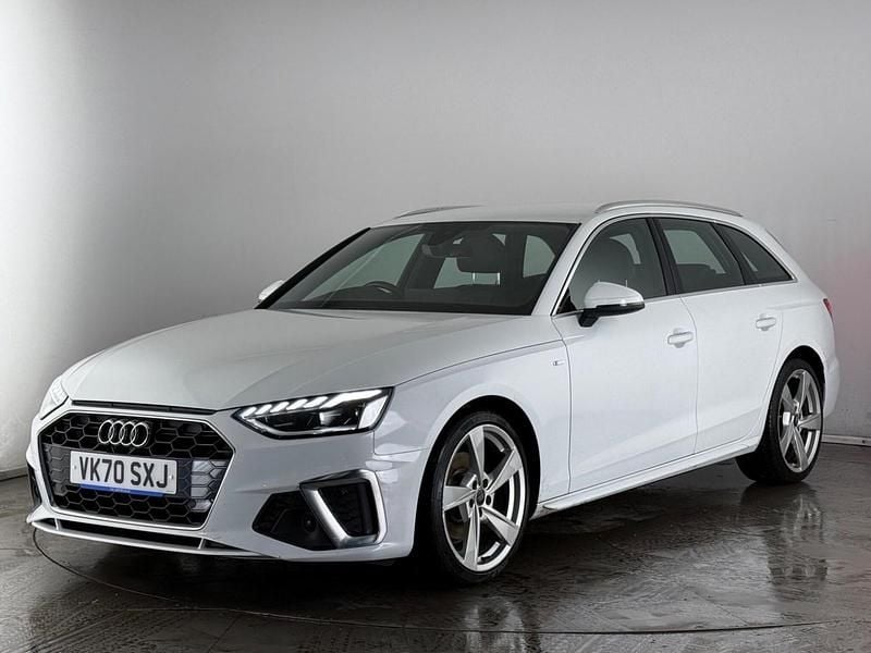 Used Audi A4 S-Line 136 HP (100 kW) 2020 White Estate