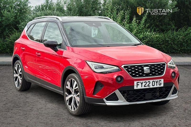 Red Used 2022 Seat Arona Xperience Lux SUV | £17,599 (Fair price) - Image 1/4