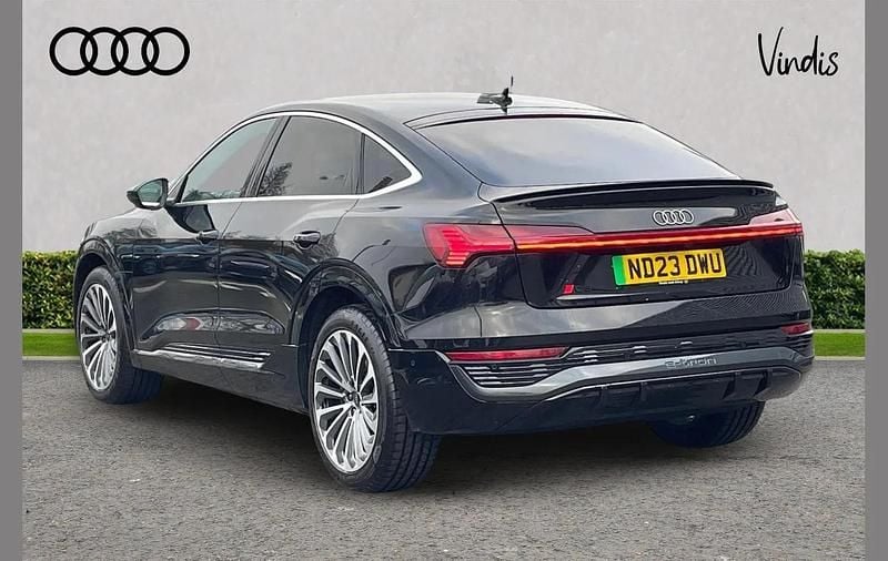 Used Audi Q8 e-tron S-Line 300 kW (408 HP) 2023 Black SUV