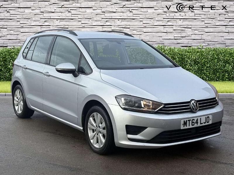 Used VW Golf Sportsvan SE 110 HP (80 kW) 2014 Silver MPV