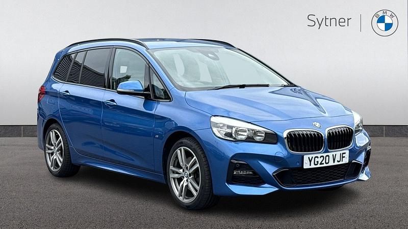 Blue Used 2020 BMW 218 Gran Tourer M Sport MPV | £18,750 (Fair price) - Image 1/4
