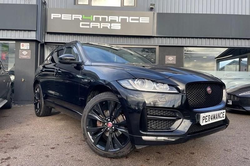 Used Jaguar F-Pace R-Sport 180 HP (132 kW) 2018 Black SUV