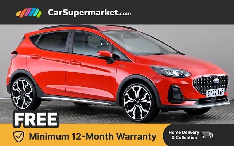 Red Used 2021 Ford Fiesta Active X Hatchback | £13,197 (Fair price) - Image 1/4