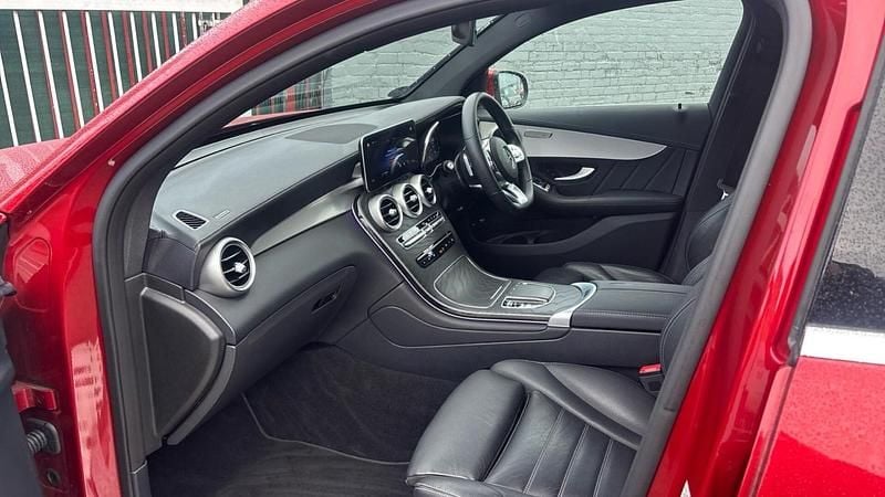 Used Mercedes GLC300e AMG Line Premium 2022 Red Coupe