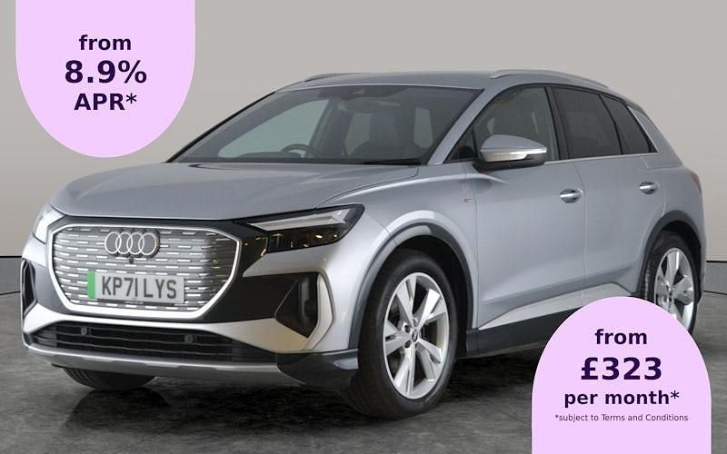 Used 2023 Audi Q4 e-tron S-Line SUV | £21,673 (Super price) - Image 1/3