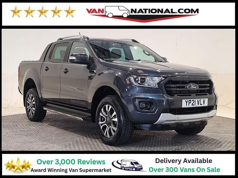 Grey Used 2021 Ford Ranger Wildtrack Pickup | £17,490 (Super price) - Image 1/3