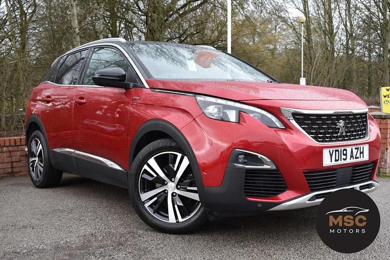 Used Peugeot 3008 GT-line 2019 Red SUV