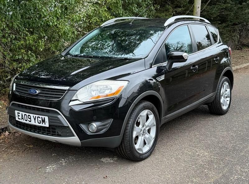 Used Ford Kuga Titanium 136 HP (100 kW) 2009 Black SUV