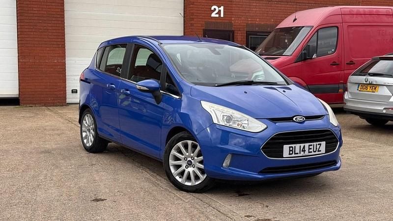 Used Ford B-MAX Titanium 100 HP (73 kW) 2014 Blue MPV