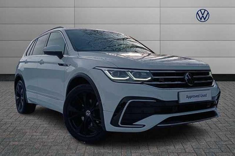 Used VW Tiguan R-line 150 HP (110 kW) 2023 White SUV