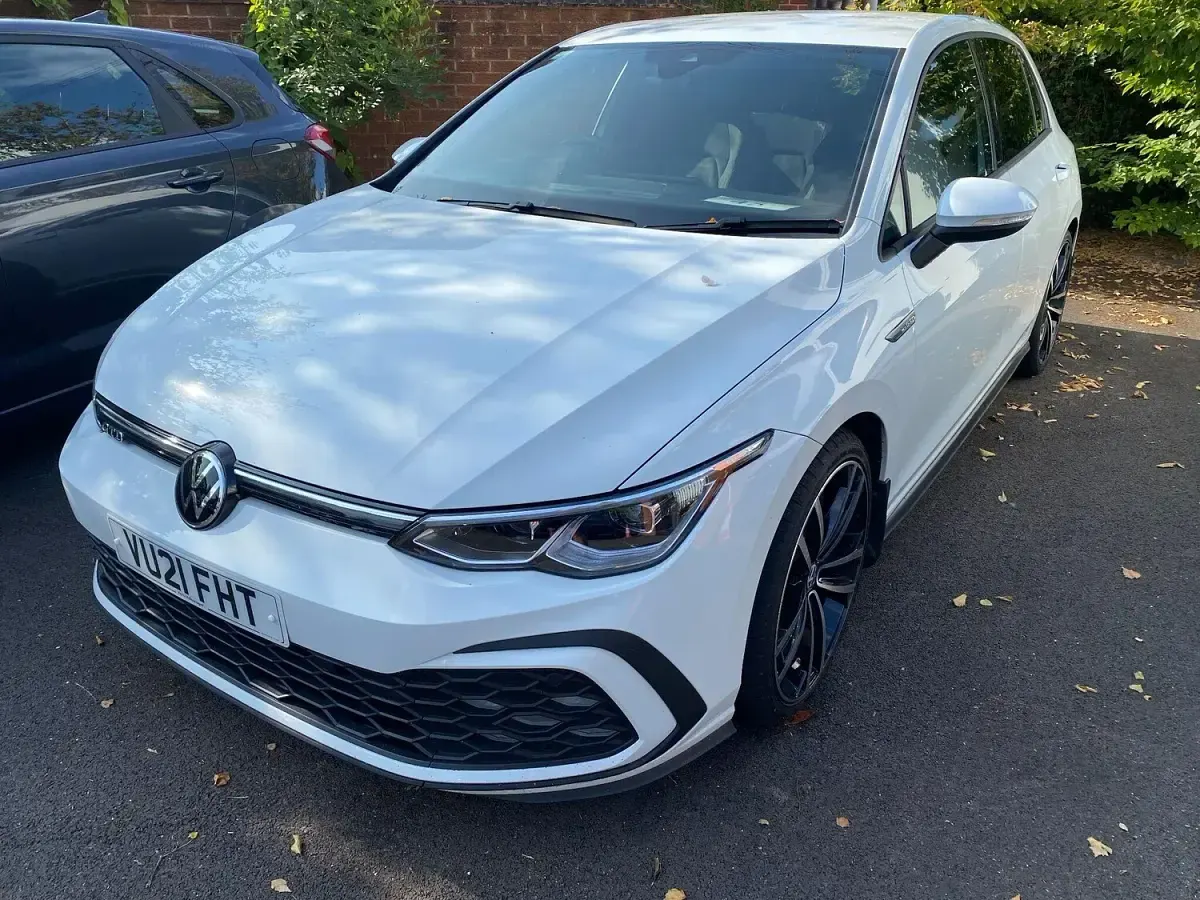 Used VW Golf VII GTD 197 HP (144 kW) 2021 White Hatchback