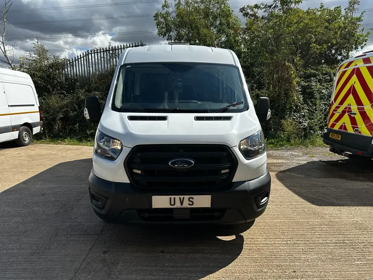 Used Ford Transit 130 HP (95 kW) 2021 White Van