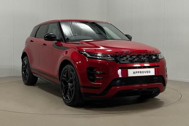 Used Land Rover Range Rover evoque 204 HP (150 kW) 2022 Red SUV