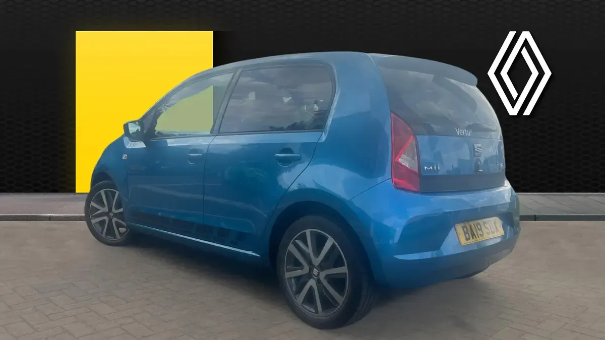 Used Seat Mii FR-Line 75 HP (55 kW) 2019 Blue Hatchback