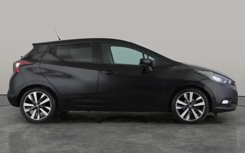 Used Nissan Micra Tekna 92 HP (67 kW) 2021 Black Hatchback