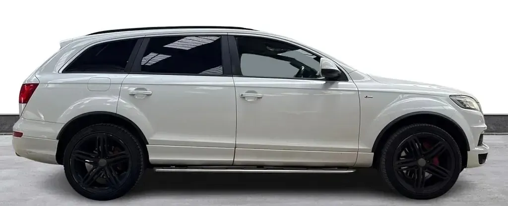 Used Audi Q7 S-line plus 204 HP (150 kW) 2014 White SUV