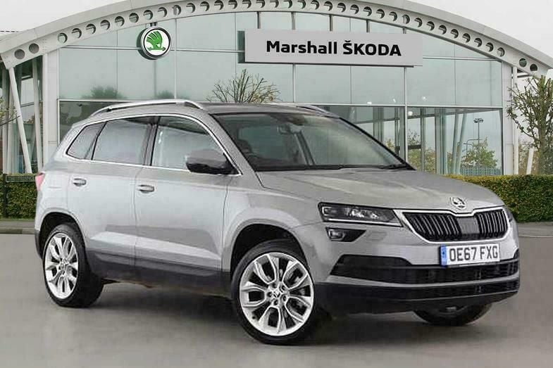 Grey Used 2018 Skoda Karoq SUV | £15,770 (Fair price) - Image 1/4