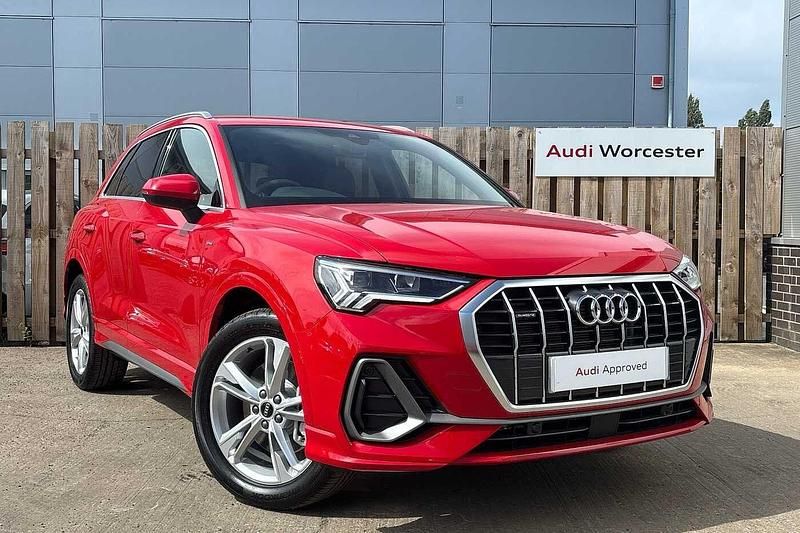 Progressive red metallic New 2025 Audi Q3 S-Line SUV | £43,190 (A bit pricey) - Image 1/4