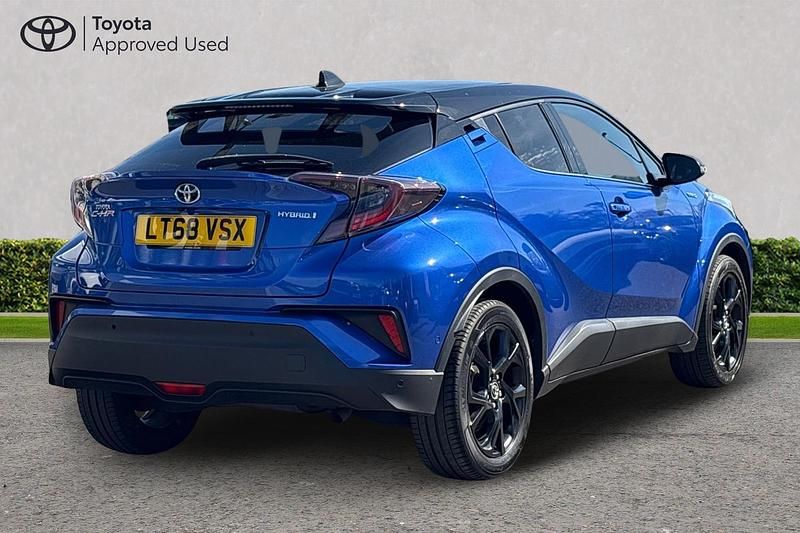 Second-hand Toyota C-HR 122 CP (89 kW) 2018 Albastru SUV