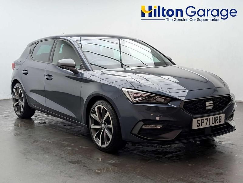 Used Seat Leon FR Sport 150 HP (110 kW) 2021 Grey Hatchback