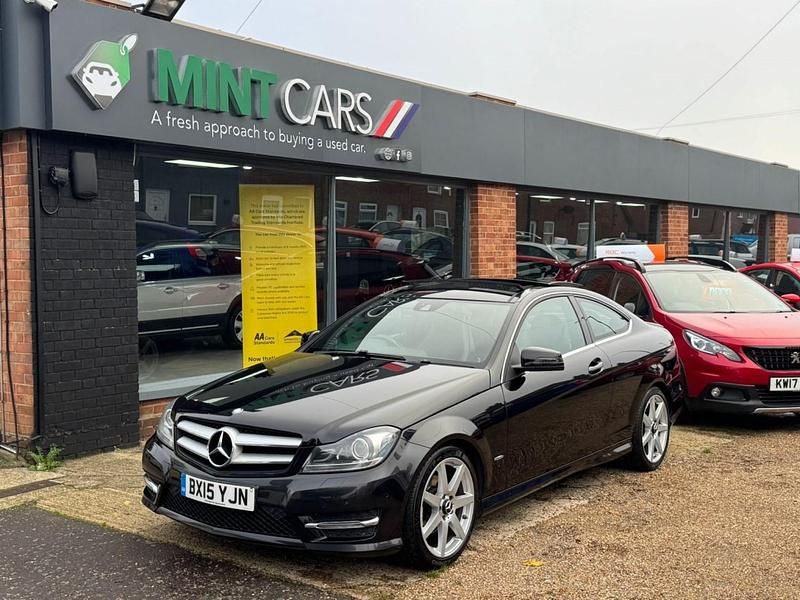 Black Used 2015 Mercedes C250 Sport Edition Coupe | £7,995 (Super price) - Image 1/4