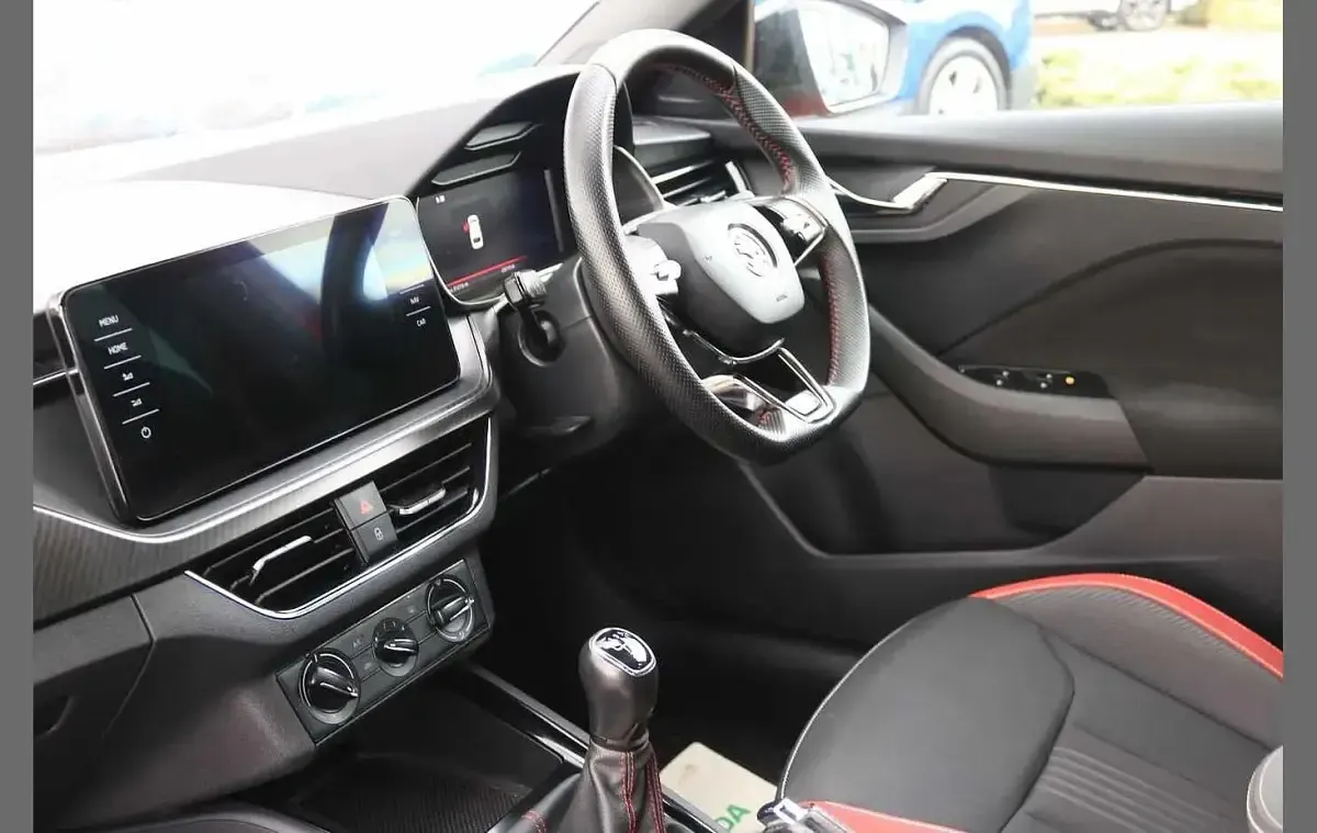 Used Skoda Scala Monte Carlo 108 HP (79 kW) 2022 Red Hatchback